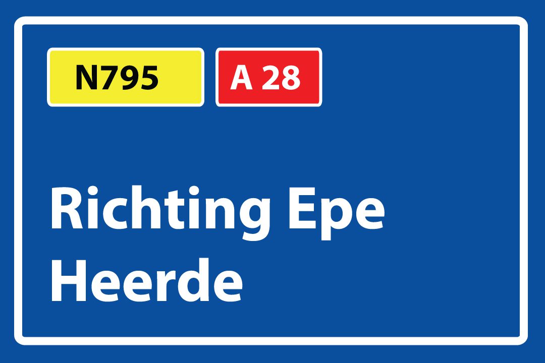 Routebeschrijving-Amersfoort-Harderwijk