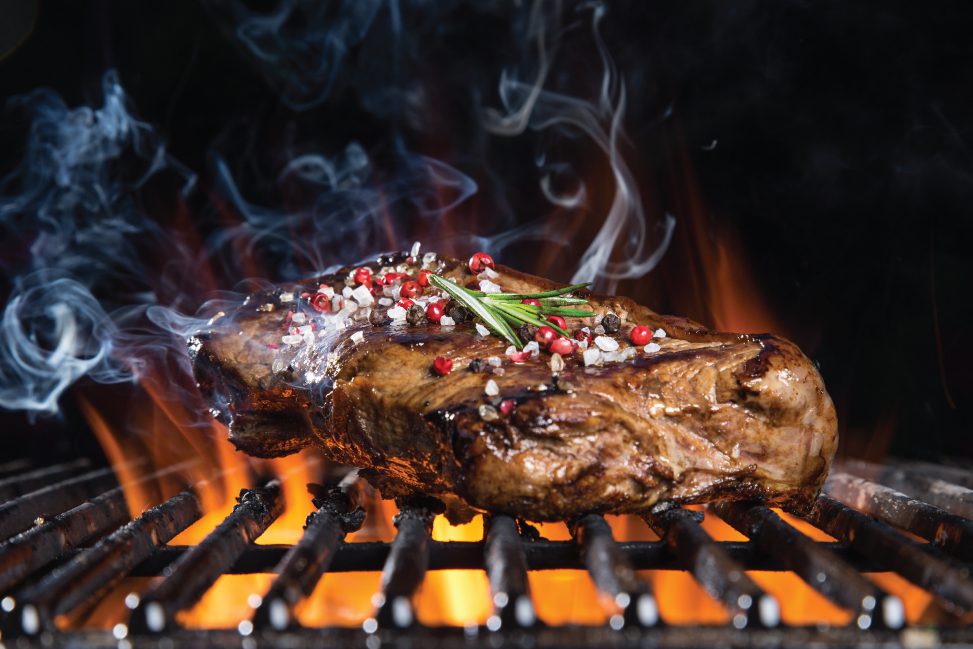 Kerst Vlees van de Grill Kerst Vlees van de Grill